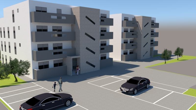 Projekt Zaprešić, Ivana Vencla · Zaprešić Hills Render 1