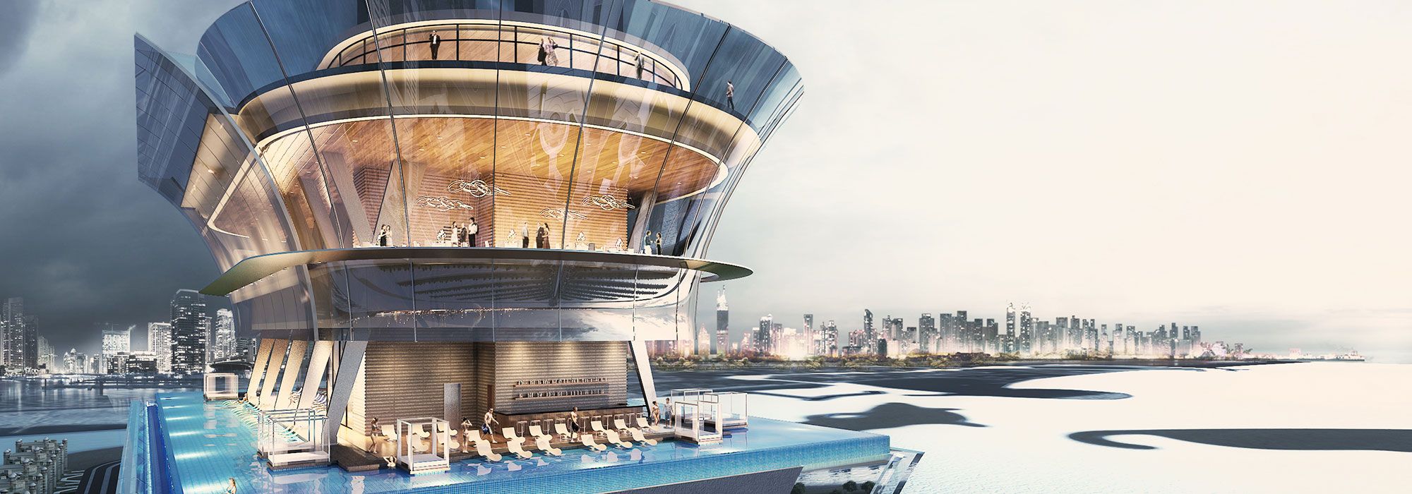 The Palm Tower · Nakheel Render 3