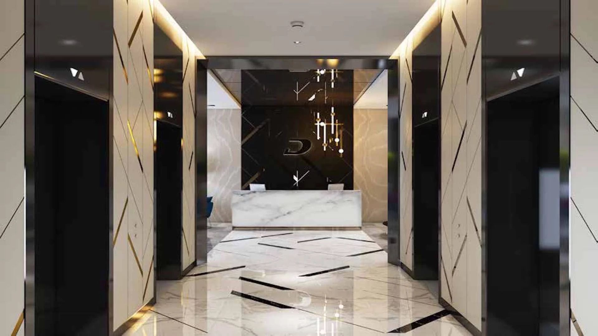 Zada Tower, Business Bay · DAMAC Properties Render 6