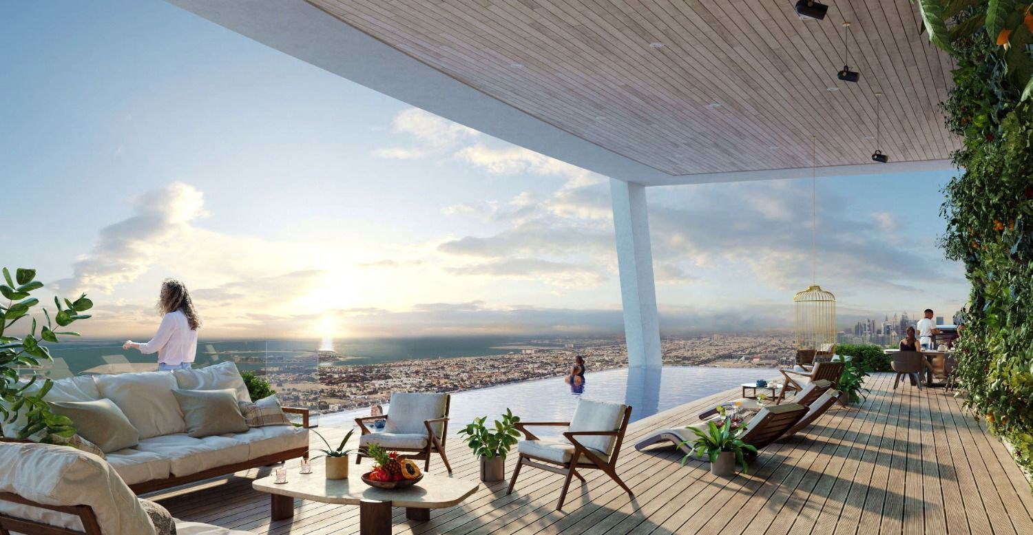 Safa One by DAMAC · DAMAC Properties Render 4