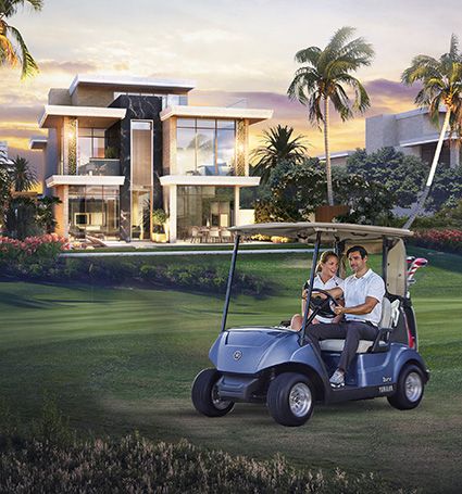 Beverly Hills Drive, Damac Properties · DAMAC Properties Render 4