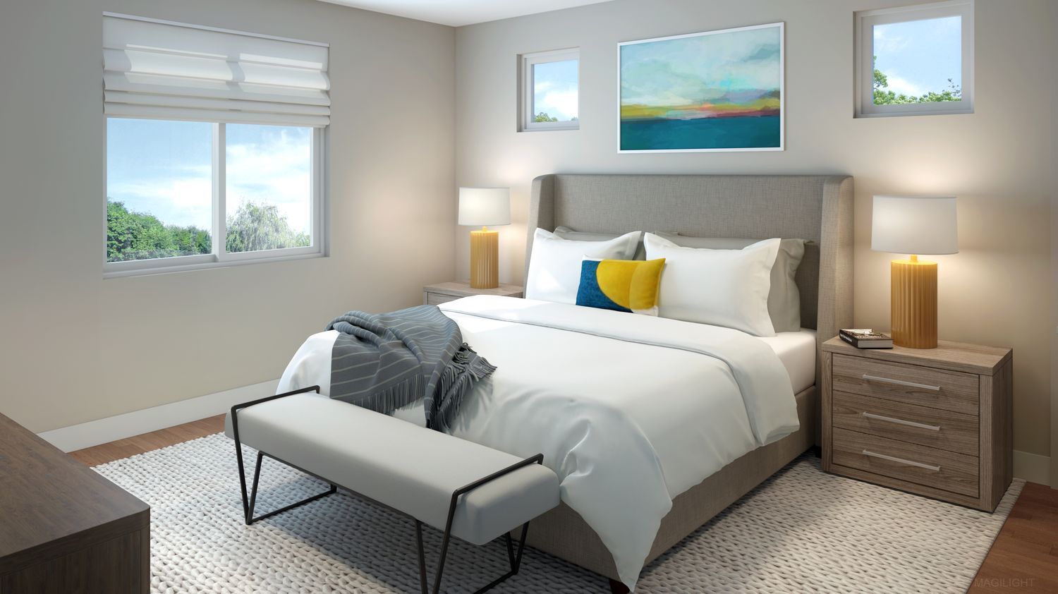 Sierra Vista Townhomes · Hamilton Avenue Render 6