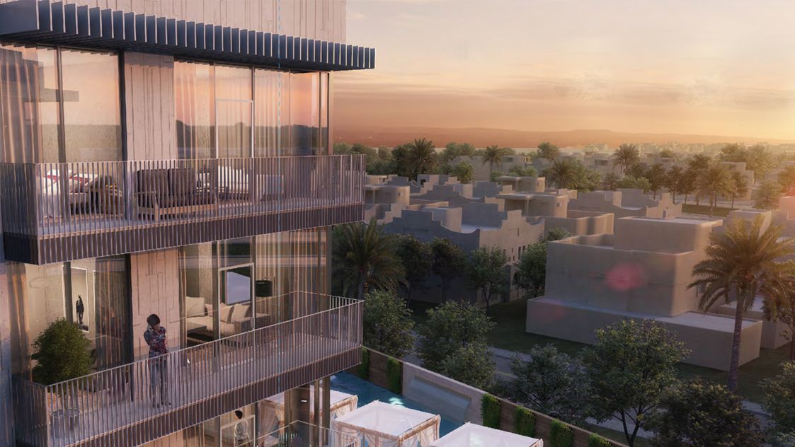 Q Gardens Boutique Residence, Arjan · AYS Developers Render 3