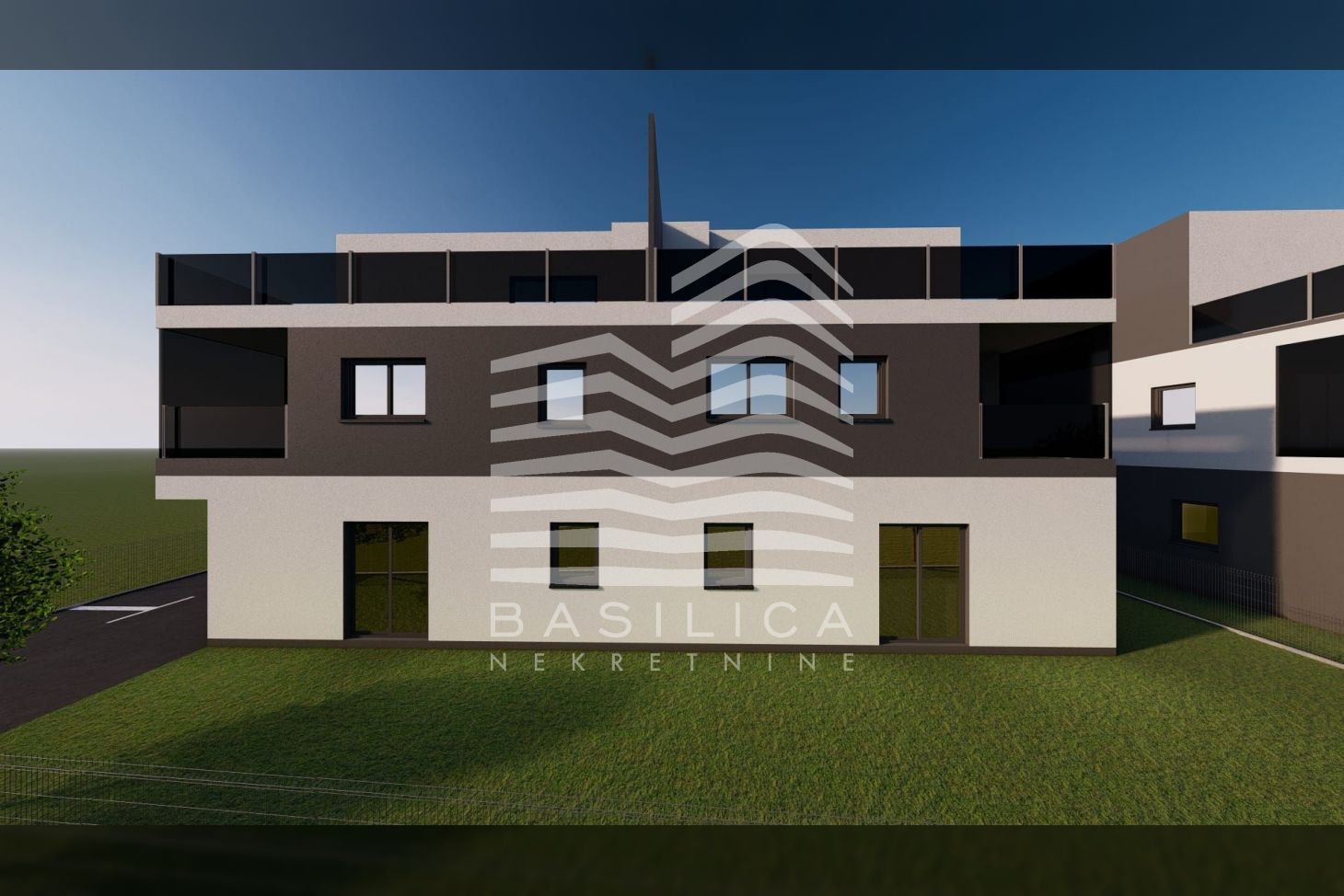 Projekt Blato - Rastočka · Basilica nekretnine (Agencija) Render 8
