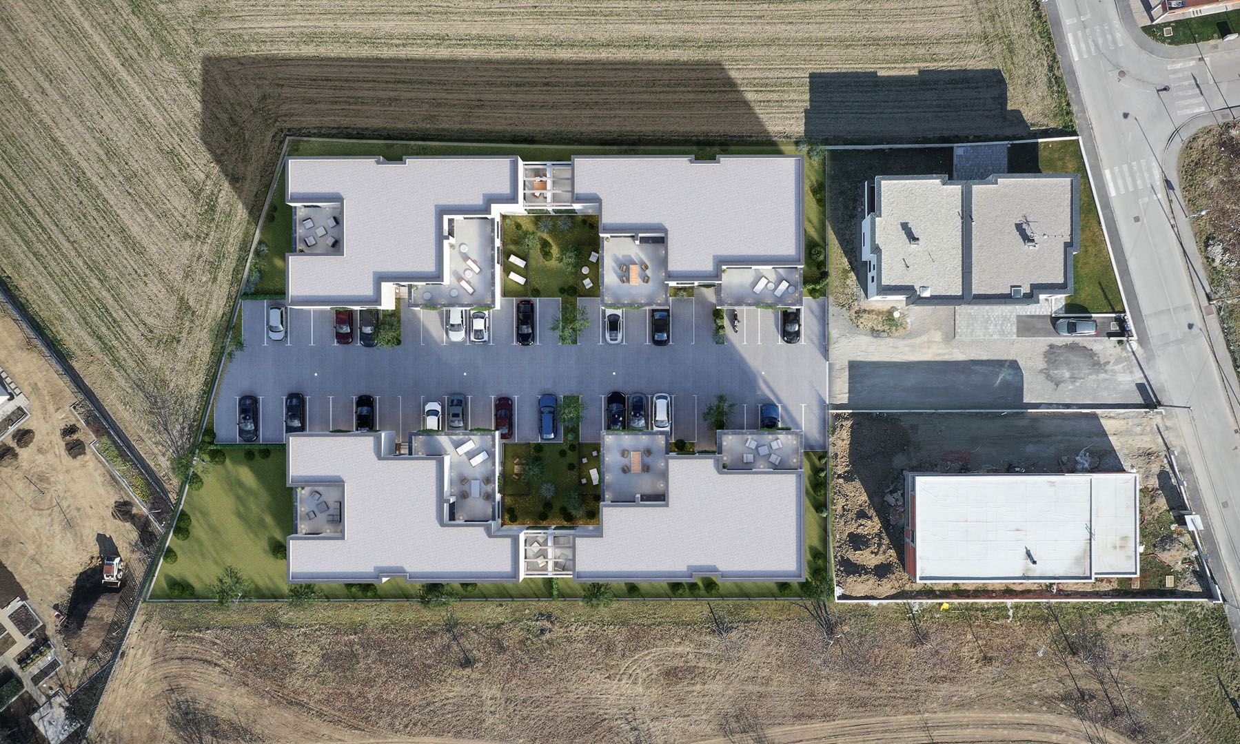 Projekt Zdihovska 2, Blato · KSO Gradnja d.o.o. Render 9