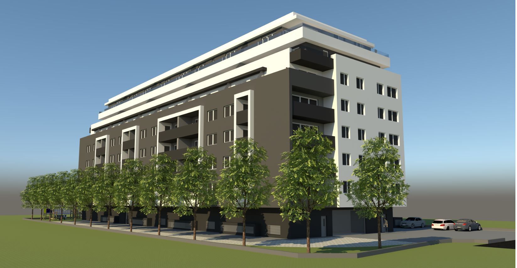 Projekt Drmićeva · Stanovi Otok Render 2
