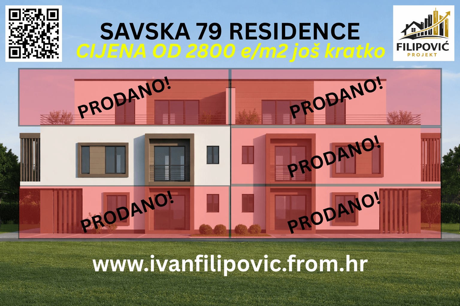 Savska 79 Residence · Filipović Projekt Render 6