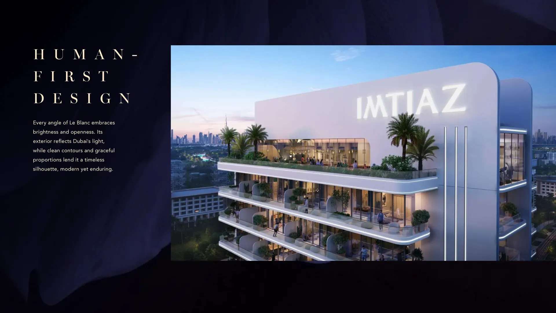 Le Blanc Residence by Imtiaz · Imtiaz Cove Real Estate Development L.L.C Render 3