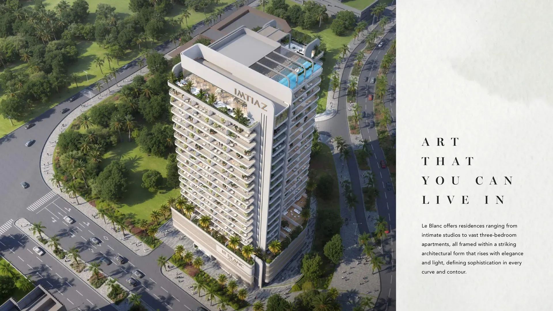 Le Blanc Residence by Imtiaz · Imtiaz Cove Real Estate Development L.L.C Render 5