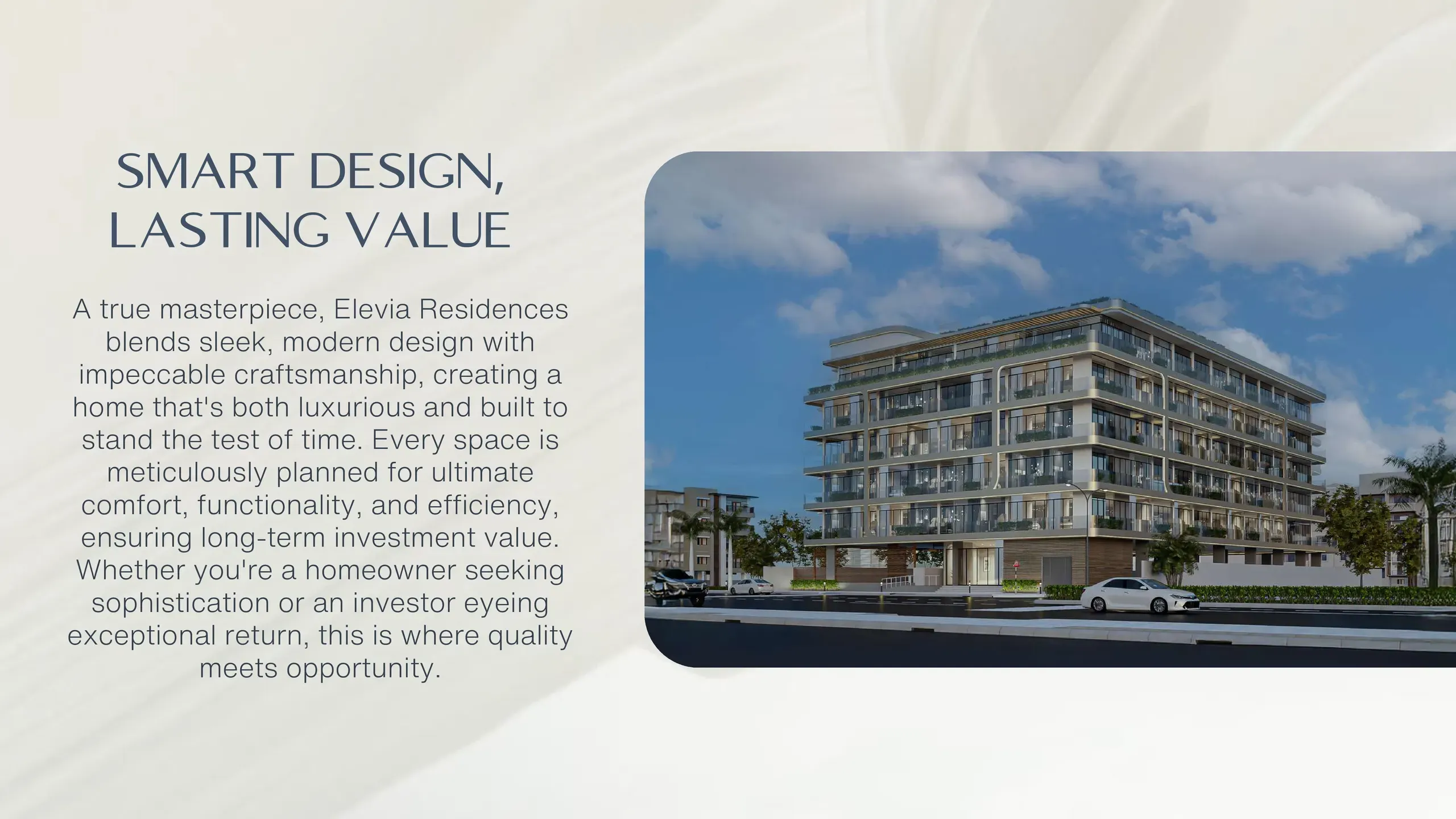ELEVIA RESIDENCES · Valores Property Development L.L.C Render 7