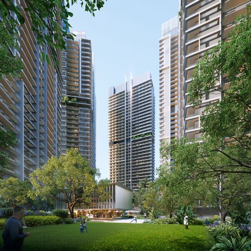 Azizi Milan Heights · Azizi Developments L.L.C Render 7