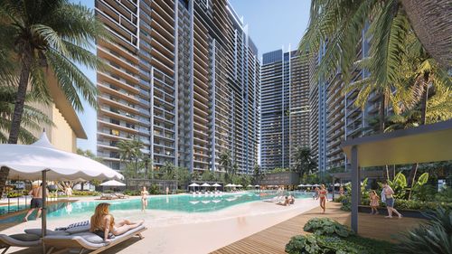 Azizi Milan Heights · Azizi Developments L.L.C Render 8