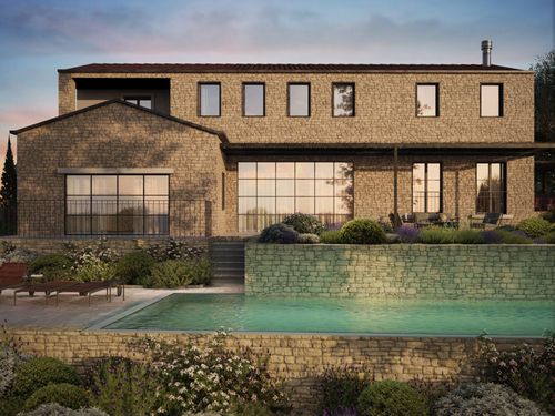 Villa Brtonigla - Gornji Srbani · Hedonistrian Properties Render 5