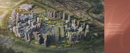 Azizi Milan Heights · Azizi Developments L.L.C Render 3